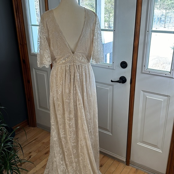 BNWT Anthropologie BHLDN Katarina Wedding Dress - Picture 3 of 10